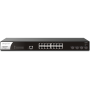 Switch Gigabit VigorSwitch Q2200x - Gestão Layer 2+ - 16 Portas 2.5GbE RJ-45 com 4 Portas 10G SFP+. Inclui Rack Mount Bracket.