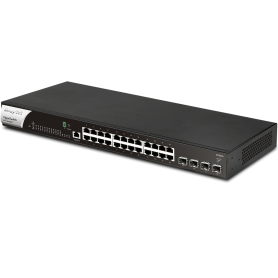 Switch Gigabit VigorSwitch G2282x - Gestão Layer 2+ . Inclui Rack Mount Bracket.