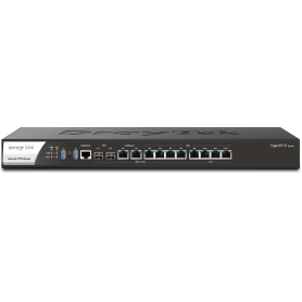 Multi-WAN Security Appliance Router com 8 portas Gigabit-WAN/LAN  (2x 1G/10G SFP+, 2x 1G/2.5G) compatível com ligação Cabo, ADSL ou Fibra, com 4 portas Gigabit-LAN