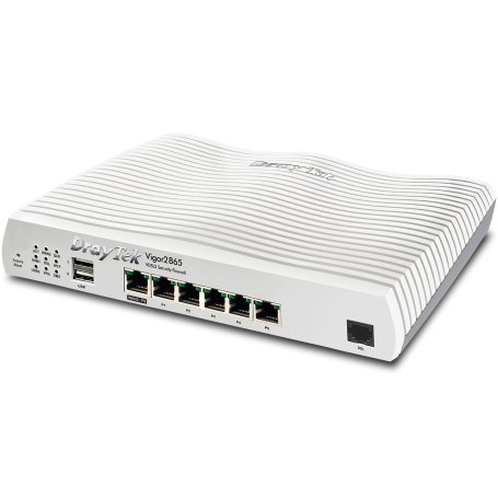 Router ADSL 2/2+, com modem ADSL incorporado para linha Analógica, 2ª porta Gigabit-WAN (permite elevados throughputs)