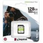 Kingston SD Card XC 128GB Canvas Select Plus 100R C10 UHS-I U3 V30 - SDS2/128GB
