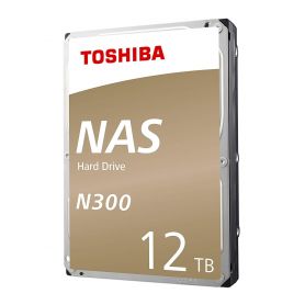 Toshiba N300 NAS - Disco rígido - 12 TB - interna - 3.5'' - SATA 6Gb/s - 7200 rpm - buffer 256 MB