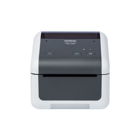 Brother TD-4520DN - Impressora de etiquetas e talões para uso comercial - Largura de impressão até 108 mm, Velocidade 152 mm/sg