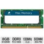 Corsair DDR3 1333MHz 8GB 1x204 SODIMM Apple Qualified e outros - CMSA8GX3M1A1333C9