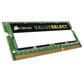 Corsair DDR3L, 1333MHZ 4GB 1X204 SODIMM 1.35V - CMSO4GX3M1C1333C9