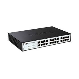 D-link 24-Port 10/100/1000Mbps PoE Gigabit EasySmart Switch - DGS-1100-24P