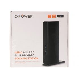 Laptop Docking station 2-Power USB 3 - Please see DOC0110A DOC0111A
