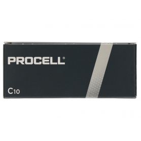 Battery General 2-Power Alkaline - Duracell Procell Industrial C Size 10 Pk ID1400IPX10