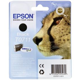 Epson Tinteiro Preto T0711 Tinta DURABrite Ultra (c/alarme RF+AM) - C13T07114022