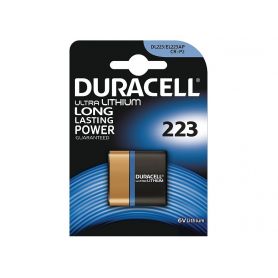 Battery Camera  Lithium - Duracell Ultra M3 6V Lithium Pack of 1 DL223A