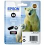 Epson Tinteiro Preto Foto Série 26 Urso Polar Tinta Claria Premium (c/alarme RF+AM) - C13T26114022