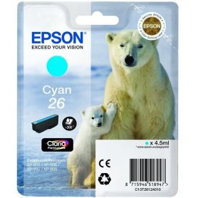 Epson Tinteiro cyan 26 Claria Premium - C13T26124022