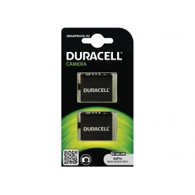 Battery Camera Duracell Lithium ion - Action Camera Battery 3.8V 1250mAh (X2) DRGOPROH5-X2