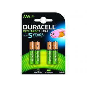DURACELL BLISTER 4 PILHAS AAA PRECHARGED HR03-A