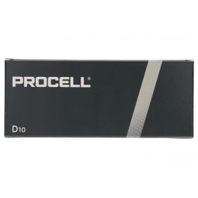 Battery General Alkaline - Duracell Procell Industrial D Size 10 PK ID1300IPX10