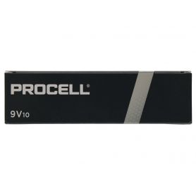Battery General Alkaline - Duracell Procell Industrial 9V 10 pack ID1604IPX10