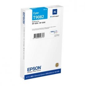 Epson Tinteiro XL Cyan 4000p para WF-6xxx - C13T908240