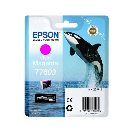 Epson Tinteiro Magenta Vivo SC-P600 - C13T76034010