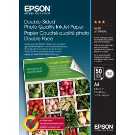 Epson Double-Sided Photo Quality Inkjet Paper - A4 - 50 Sheets - C13S400059