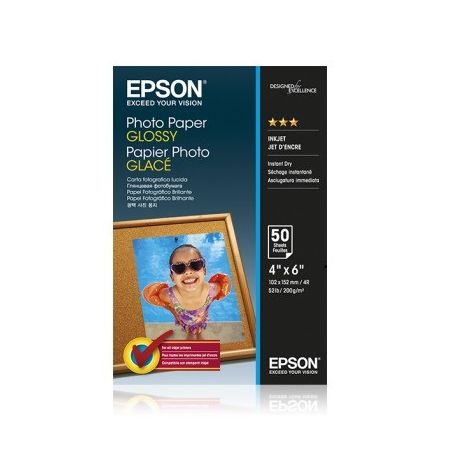 Epson Photo Paper 4x6 50 sheet - C13S042547