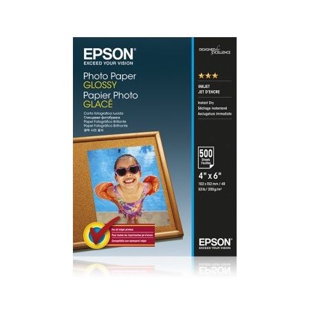 Epson Photo Paper 10 x 15cm (4x6), 500 sheet - C13S042549