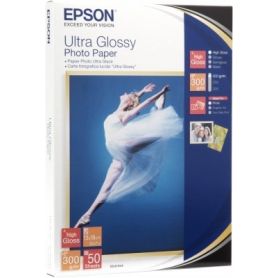 Epson Ultra Glossy Photo paper 13x18cm - 50 folhas - C13S041944