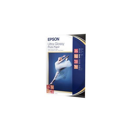 Epson Ultra Glossy Photo Paper A4 - 15 Folhas - C13S041927