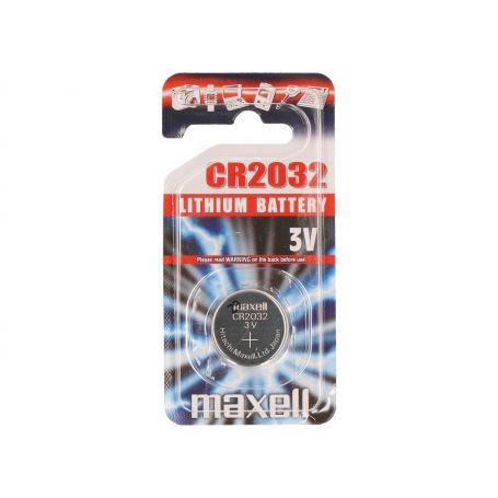 Battery General Maxell Lithium - 3V Lithium Coin Cell (Carded) CR2032-CF