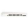 D-link 28-Port Gigabit Nuclias Smart Managed Switch including 4x 1G Combo Ports (With 1 Year License) - DBS-2000-28