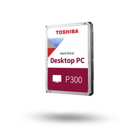 Toshiba P300 Desktop PC - Disco rígido - 6 TB - interna - 3.5'' - SATA 6Gb/s - 5400 rpm - buffer 128 MB