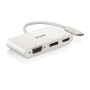D-link 3-in-1 USB-C to HDMI/VGA/DisplayPort Adapter - DUB-V310