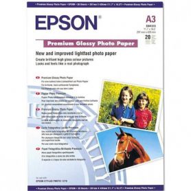 Epson Papel Fotográfico brilhante Premium A3 (20 folhas)   - C13S041315