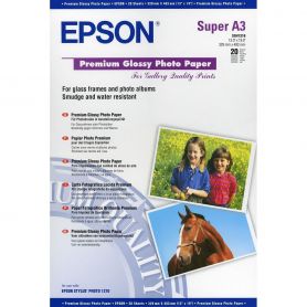 Epson Papel Fotográfico brilhante Premium A3+ (20 FOLHAS) - C13S041316