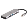 D-link 5-in-1 USB-C Hub with HDMI and SD/microSD Card Reader - DUB-M530