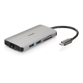 CONTROLADOR USB-C 8 EM 1 C/HDMI D-LINK DUB-M810