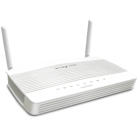 Router 4G/LTE Cat.4 (150/50Mbps) com 2 slots para cartão SIM incorporado (2 Antenas LTE destacáveis), com modem ADSL 2/2+