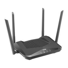 D-link AX1500 Wi-Fi 6 Router, Wi-Fi 6 compatible, Dual Band AX1500 (300 + 1200 Mbps), OFDMA and MU-MIMO technology - DIR-X1560