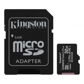 Kingston Micro SDHC 32GB Canvas Select Plus 100R A1 C10 Card - SDCS2/32GBSP