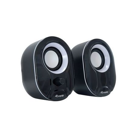 Equip Stereo 2.0 Speaker, Black + White  - 245333