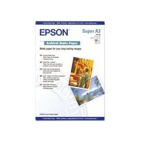 Epson Papel Mate de Arquivo A3+ (50 Folhas) - C13S041340
