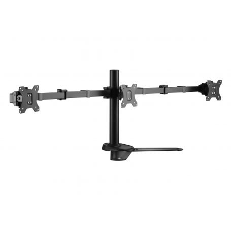 Equip Suporte Monitor 17''-27'' Articulating Triple Monitor Tabletop Stand - 650125