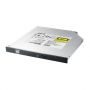 Asus SDRW-08U1MT/BLK  - Internal slim 8X DVD writer(BULK), 9.5 mm com bezel, M-DISC support, E-Green, E-Media  - 90DD027X-B10000