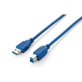 Equip Cabo USB 3.0 - A/B M/M azul (1,8 m) - 128292