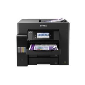Epson EcoTank ET-5850 - Multifuncional Jacto de tinta, velocidades de impressão e digitalização ultrarrápidas 25 ipm