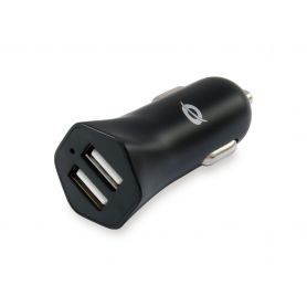 Conceptronic CARDEN 2-Port 12W USB Car Charger - CARDEN03B