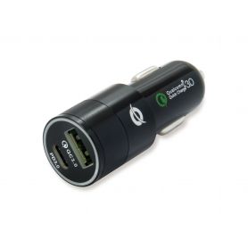 Conceptronic CARDEN 2-Port 36W USB PD Car Charger - CARDEN02B