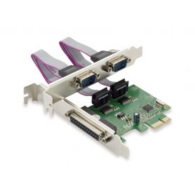 Conceptronic PCI Express Card 1-Port Parallel & 2-Port Serial - SPC01G
