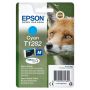 Epson Tinteiro Cyan T1282 Tinta DURABrite Ultra (c/alarme RF+AM) - C13T12824022