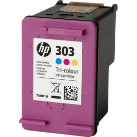 Original HP 303 Tri-colour Ink Cartridge - T6N01AEABE