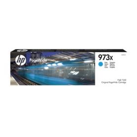 HP 973X High Yield Cyan Original PageWide Cartridge - F6T81AE